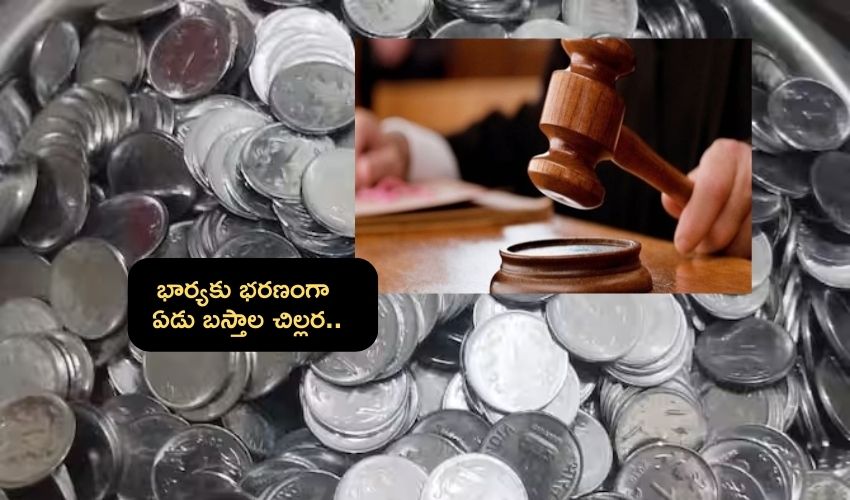 Divorce,Rupee Coins : భార్యకు భరణంగా ఏడు బస్తాల నాణేలు కోర్టుకు తెచ్చిన భర్త .. షాకిచ్చిన జడ్జి