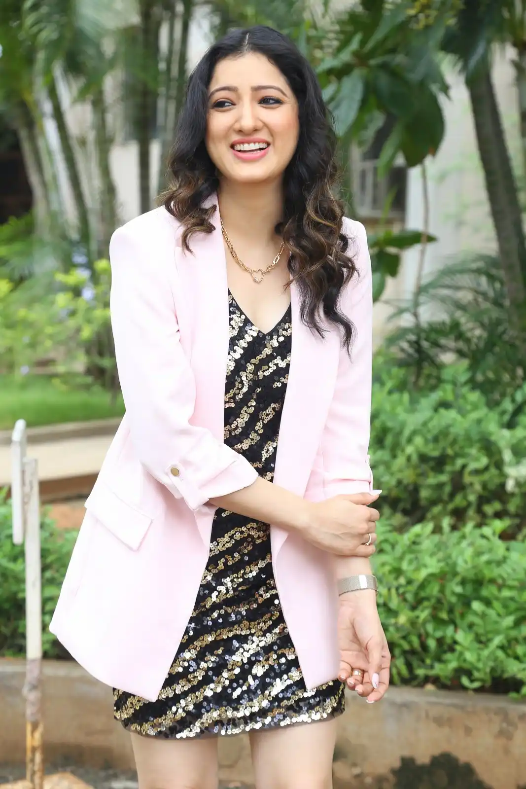 Richa Panai Photos at Circle movie trailer launch event