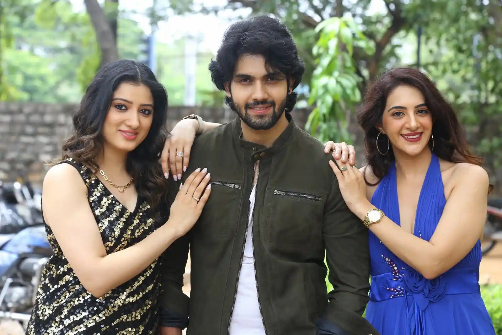 Sai Ronak Arshin Mehta Richa Panai Circle movie trailer launch event photos