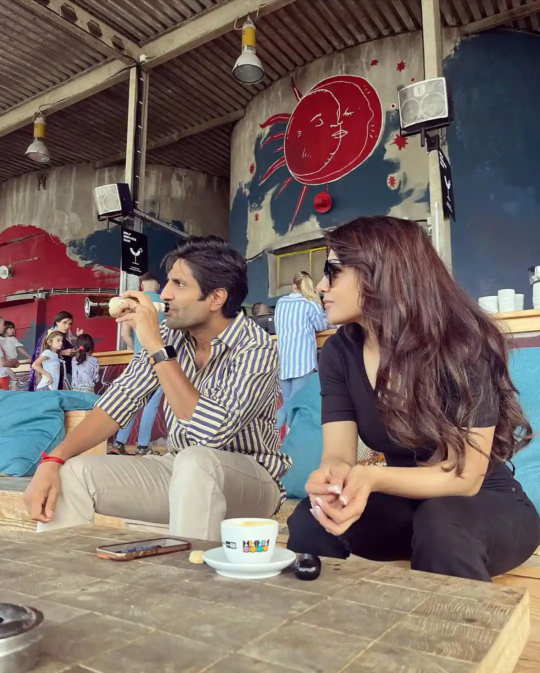 Samantha Enjoying in Serbia While Citadel Shooting