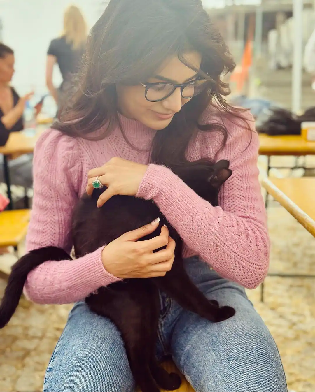 Samantha Enjoying in Serbia While Citadel Shooting