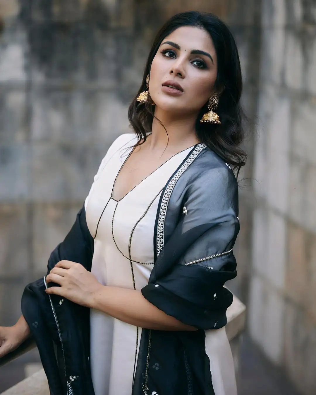 Samyuktha Classy Looks in Chudidar