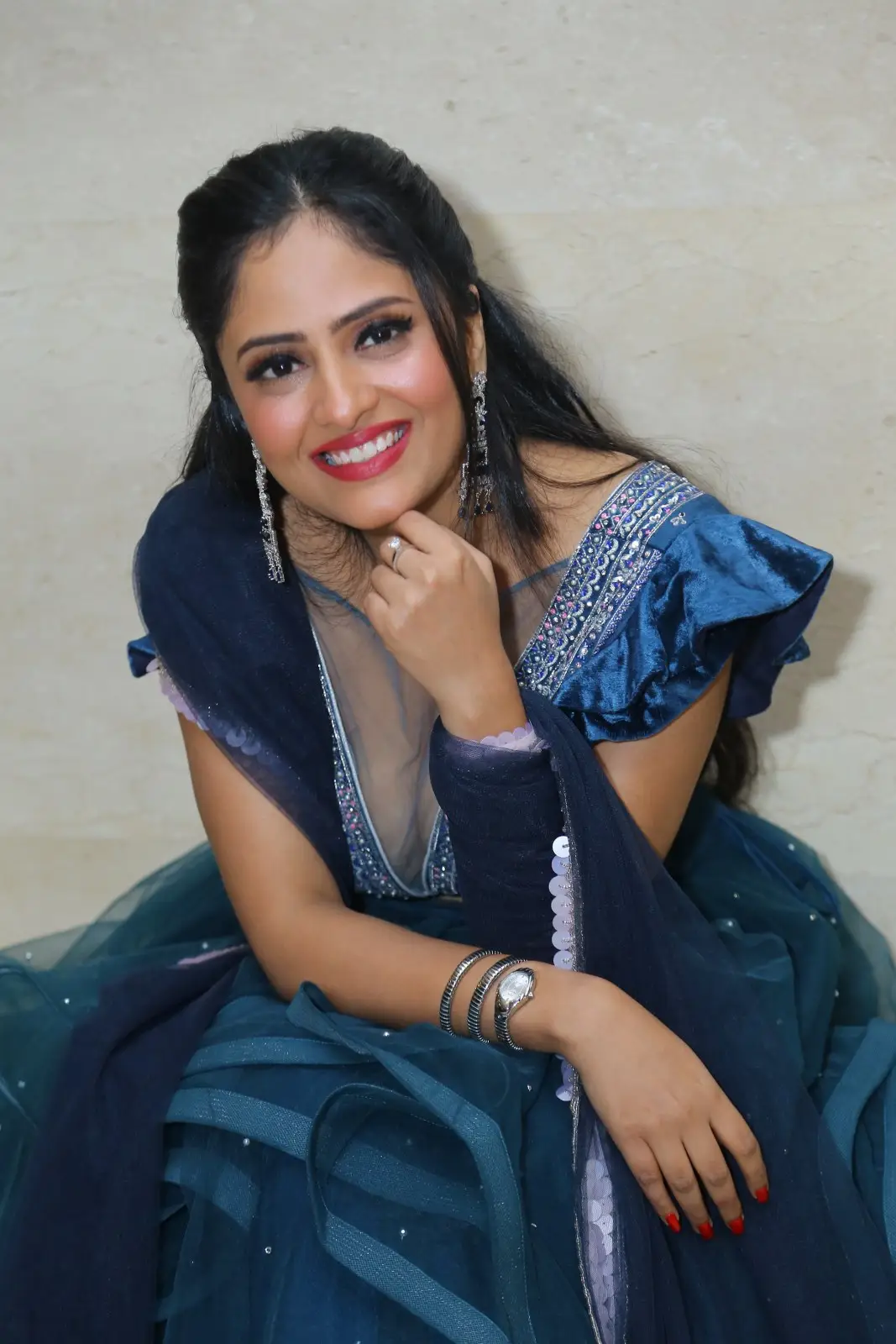 Sanya Thakur Photos at Nikhil Siddhartha Spy Movie Pre Release Event