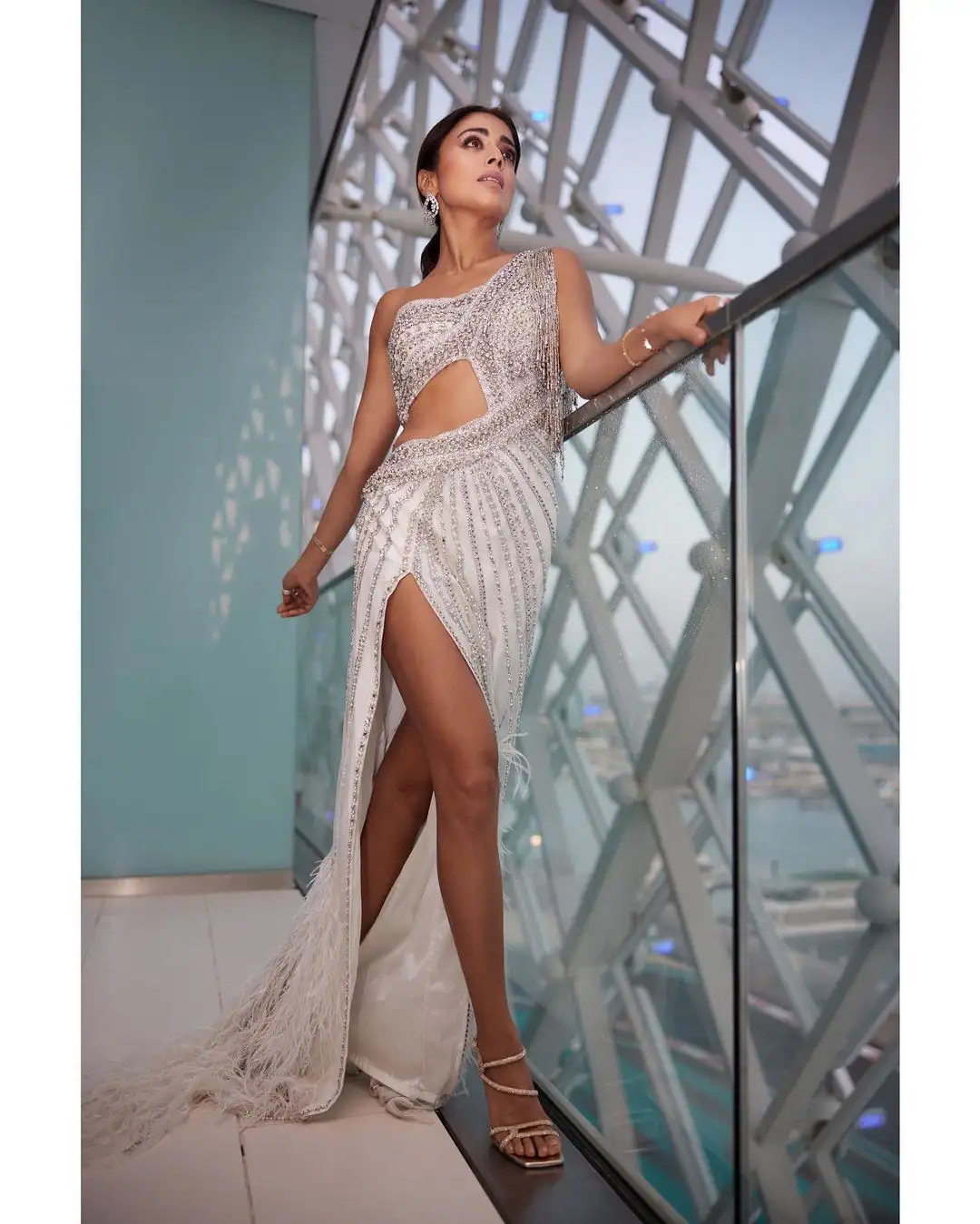 Shriya Saran Sizzling looks in IIFA Event at Dubai