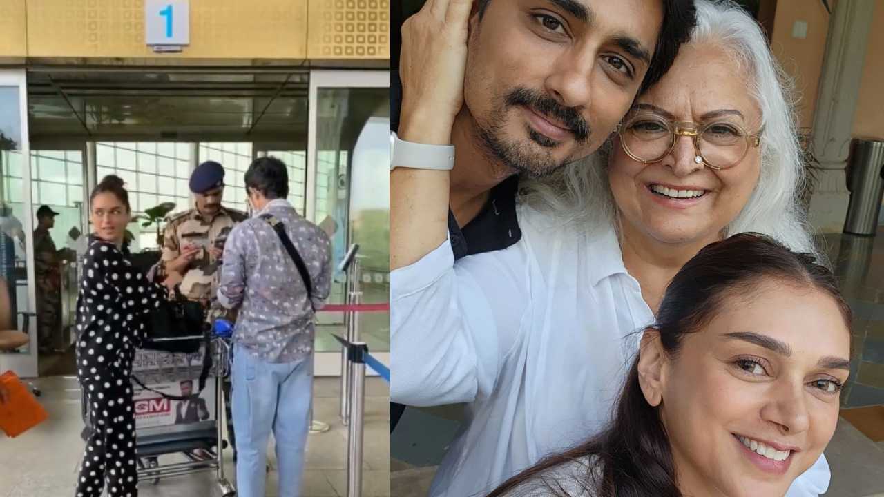 Siddharth : సిద్దార్థ్, అదితి మరోసారి దొరికిపోయారు.. శర్వానంద్ పెళ్ళికి వెళ్లి అట్నుంచి..