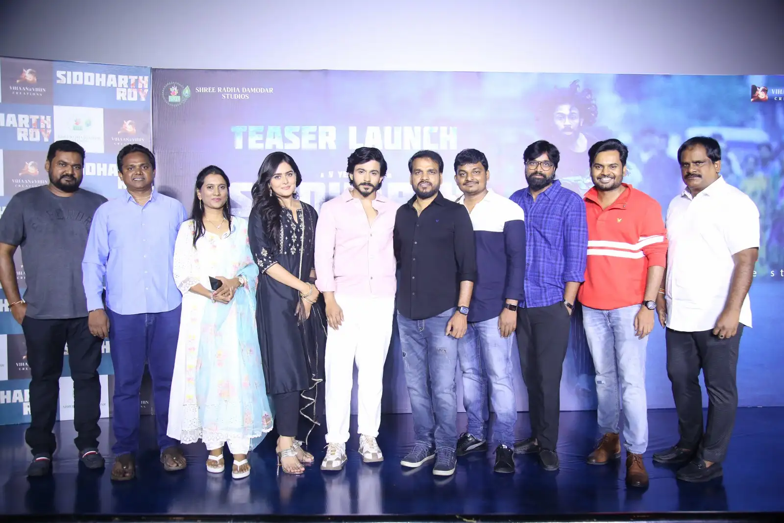 Siddharth Roy movie teaser launch Event