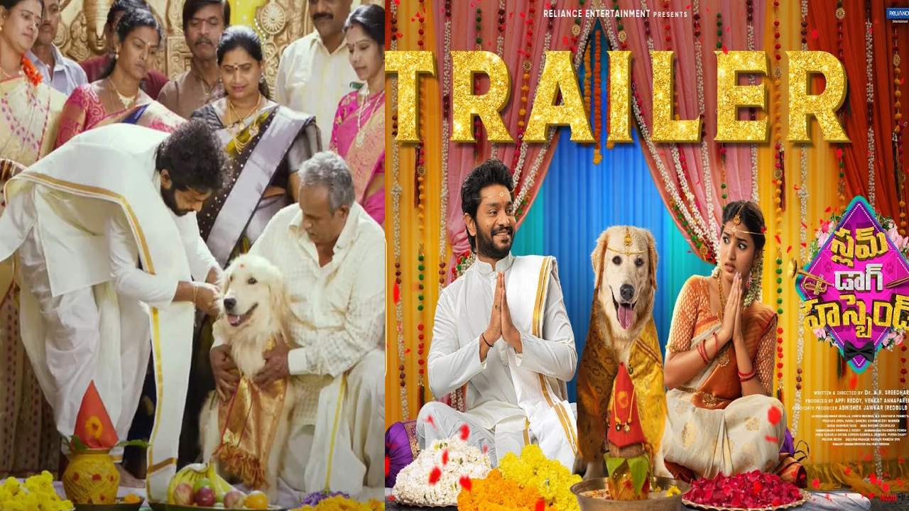 Slum Dog Husband Trailer : కుక్క‌ను పెళ్లి చేసుకున్న బ్ర‌హ్మాజీ కొడుకు.. కోర్టులో విడాకుల పంచాయ‌తీ
