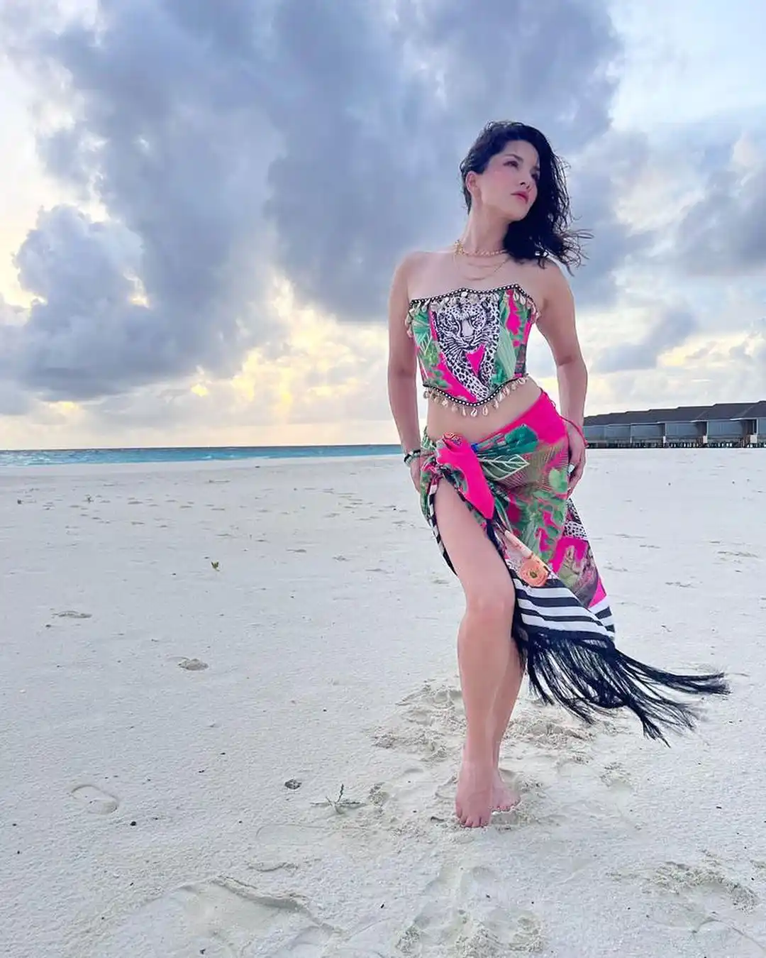 Sunny Leone Enjoying in Maldives