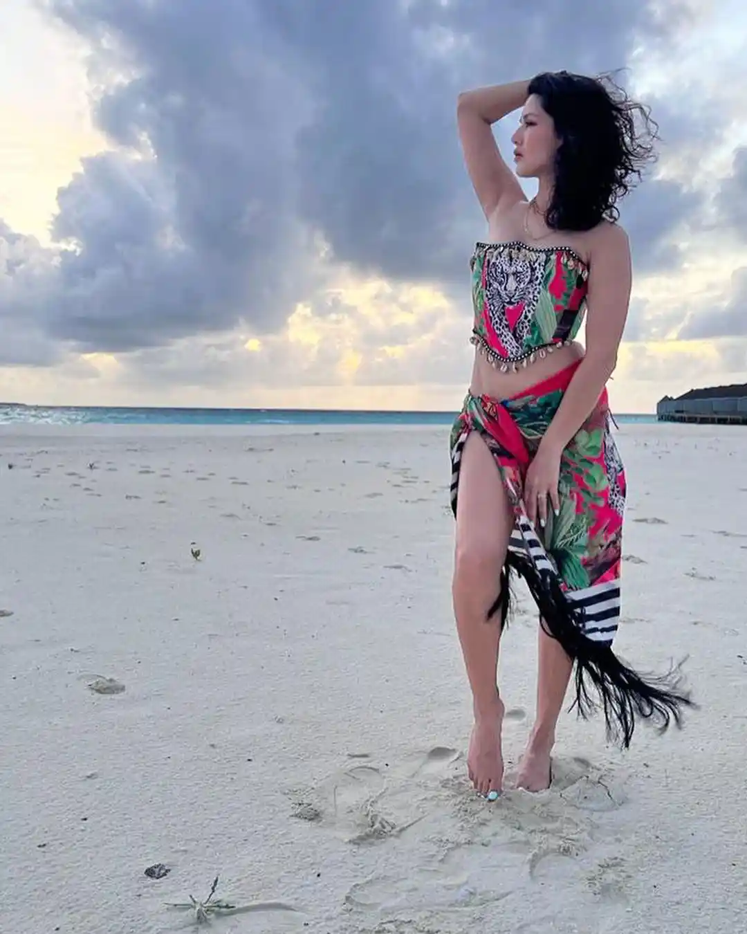 Sunny Leone Enjoying in Maldives