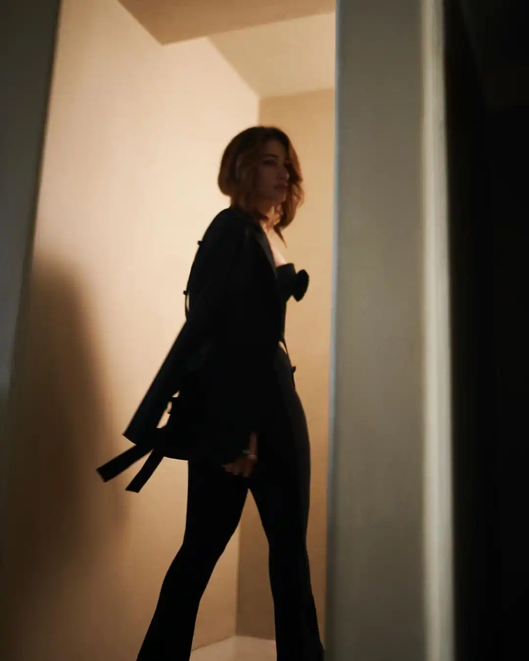 Tamannaah Bhatia shares sizzling looks in Black Dress