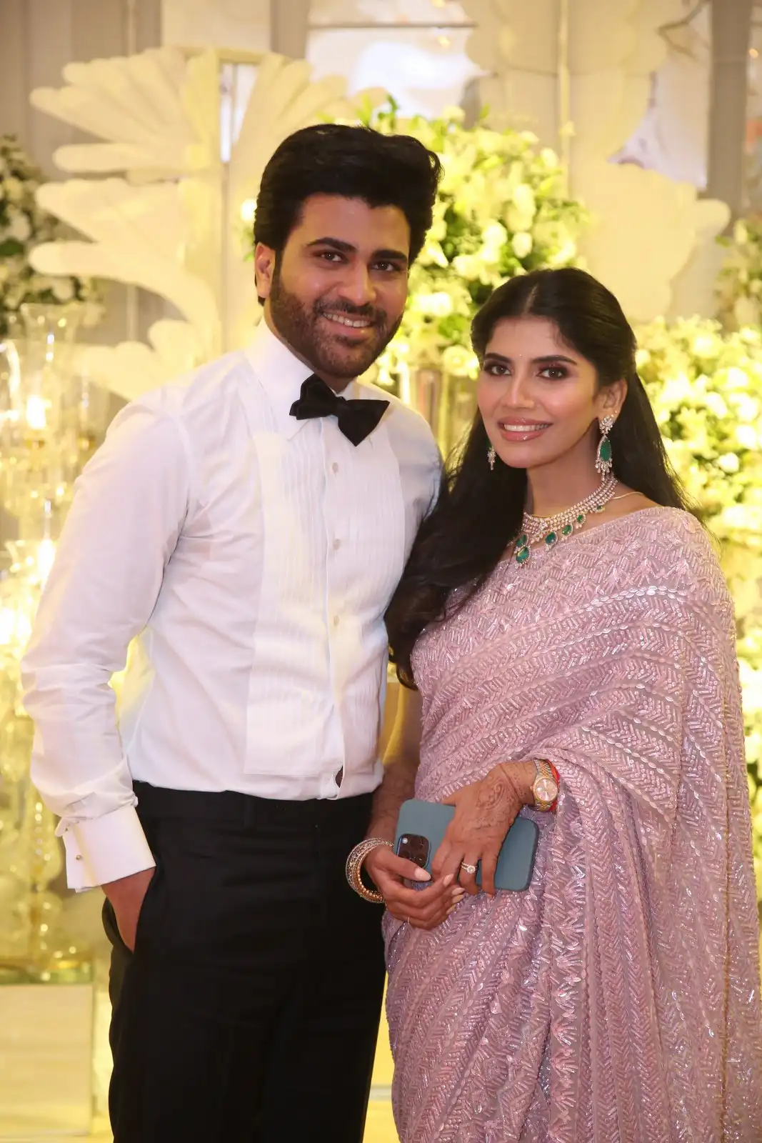 Tollywood Celebrities at Sharwanand Reception function at hyderabad