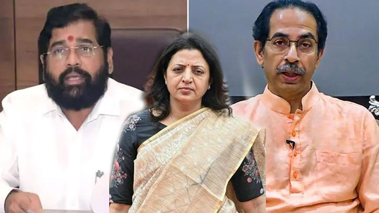 Uddhav Thackeray: ఉద్దవ్ ఠాక్రే వర్గాన్ని వీడిన ఎమ్మెల్సీ మనీషా.. షిండే వర్గంలోకి జంప్..