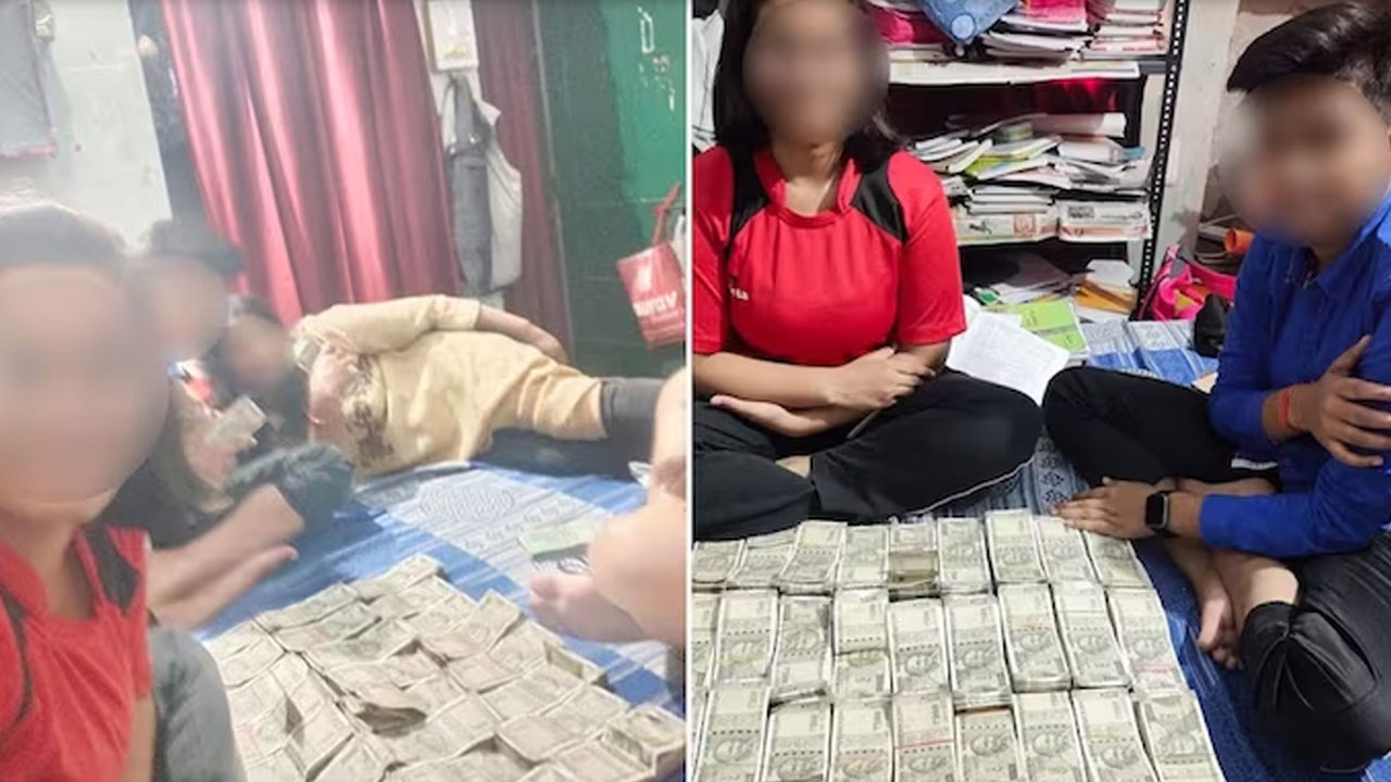 Uttar Pradesh: నోట్ల కట్టలతో ఫొటోకి ఫోజిచ్చిన భార్య, కొడుకు, కూతురు.. చిక్కుల్లో పడ్డ పోలీసు అధికారి