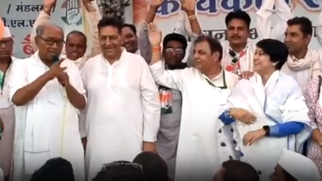 Madhya Pradesh Politics: టికెట్ రాకపోయినా పార్టీతోనే ఉంటామంటూ ప్రమాణం చేసిన కాంగ్రెస్ నేతలు