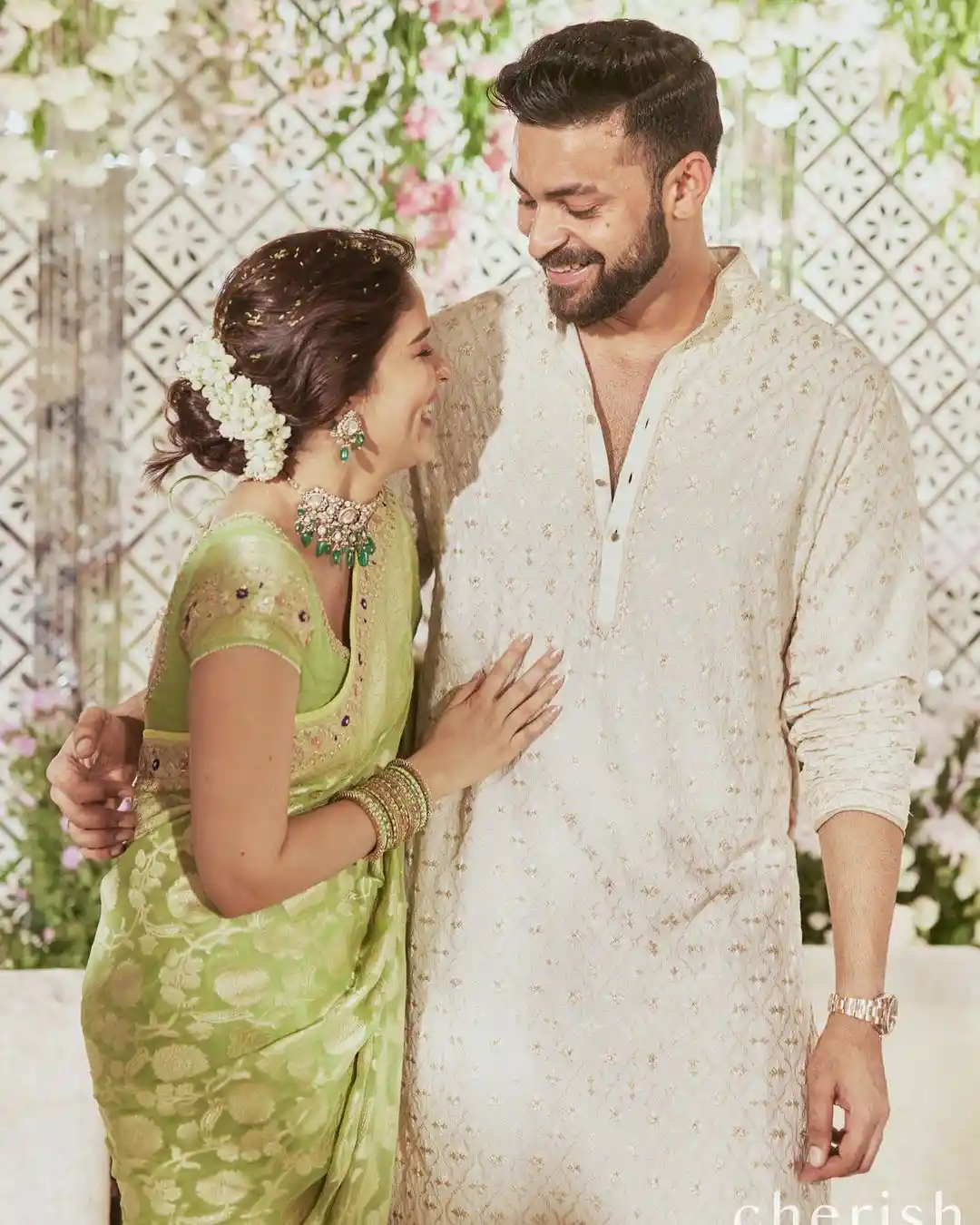 Varun Tej Lavanya Tripathi Engagement