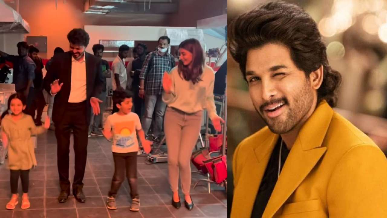 Allu Arjun – Vijay : అల్లు అర్జున్ సాంగ్‌కి విజయ్ స్టెప్పులు.. పూజా హెగ్డే షేర్ చేసిన వీడియో వైరల్!