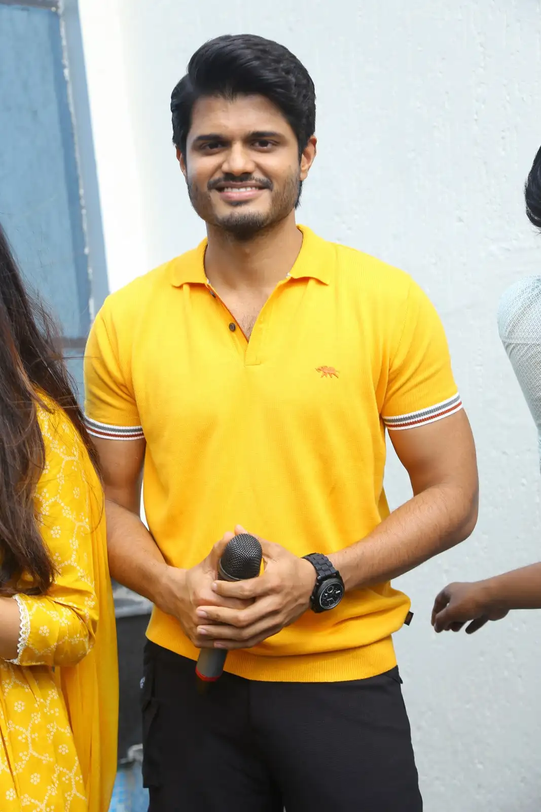 Viraj Ashwin Anand Deverakonda Vaishnavi Chaitanya Photos at Baby movie event