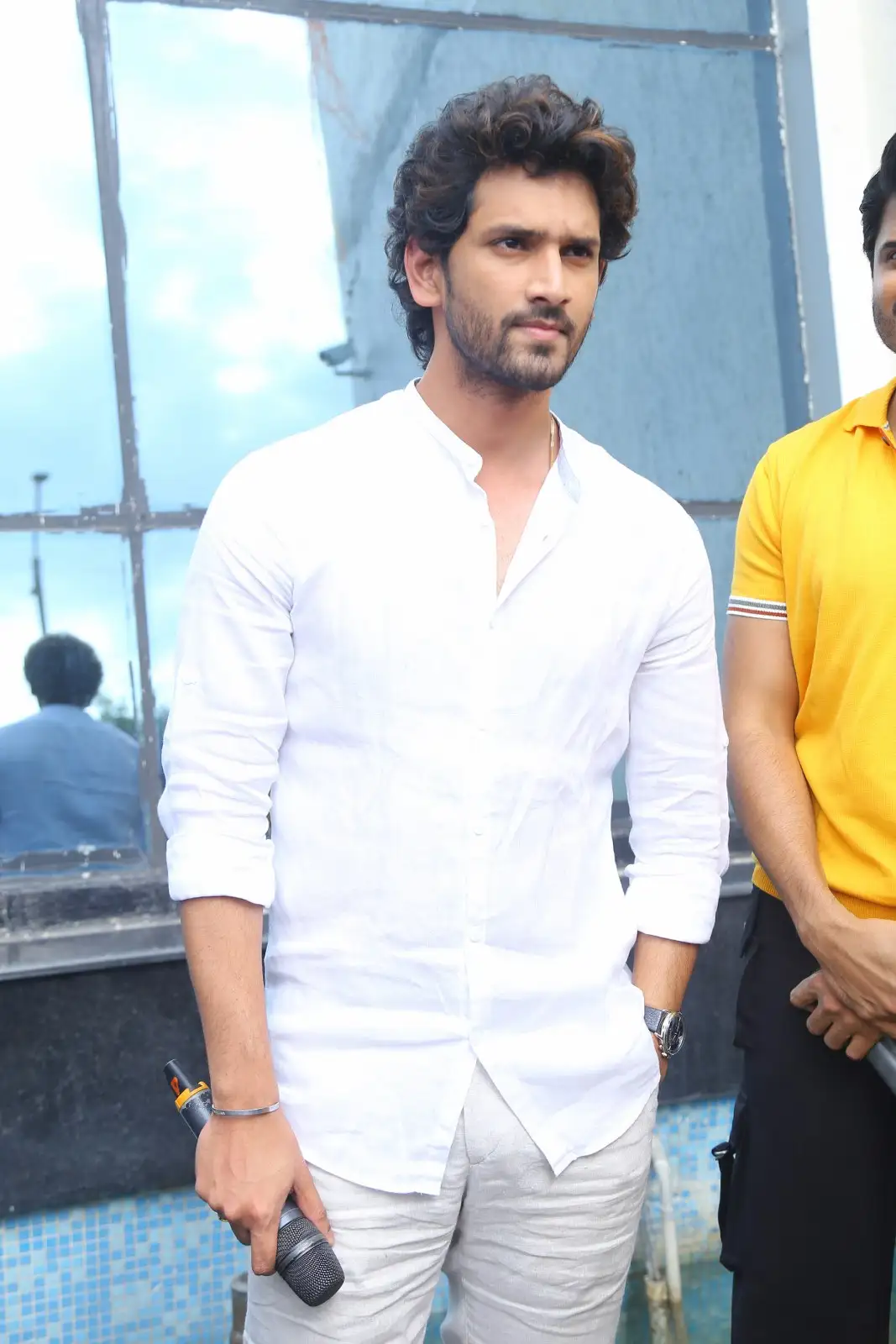 Viraj Ashwin Anand Deverakonda Vaishnavi Chaitanya Photos at Baby movie event