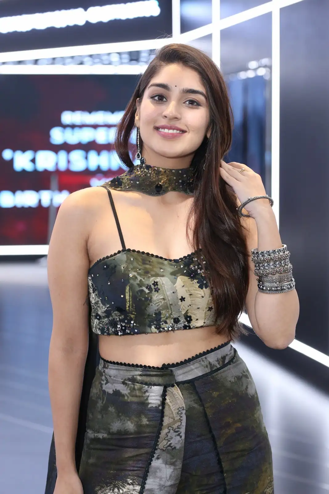 Yukti Thareja Photos at Naga Shaurya Rangabali Trailer Launch event