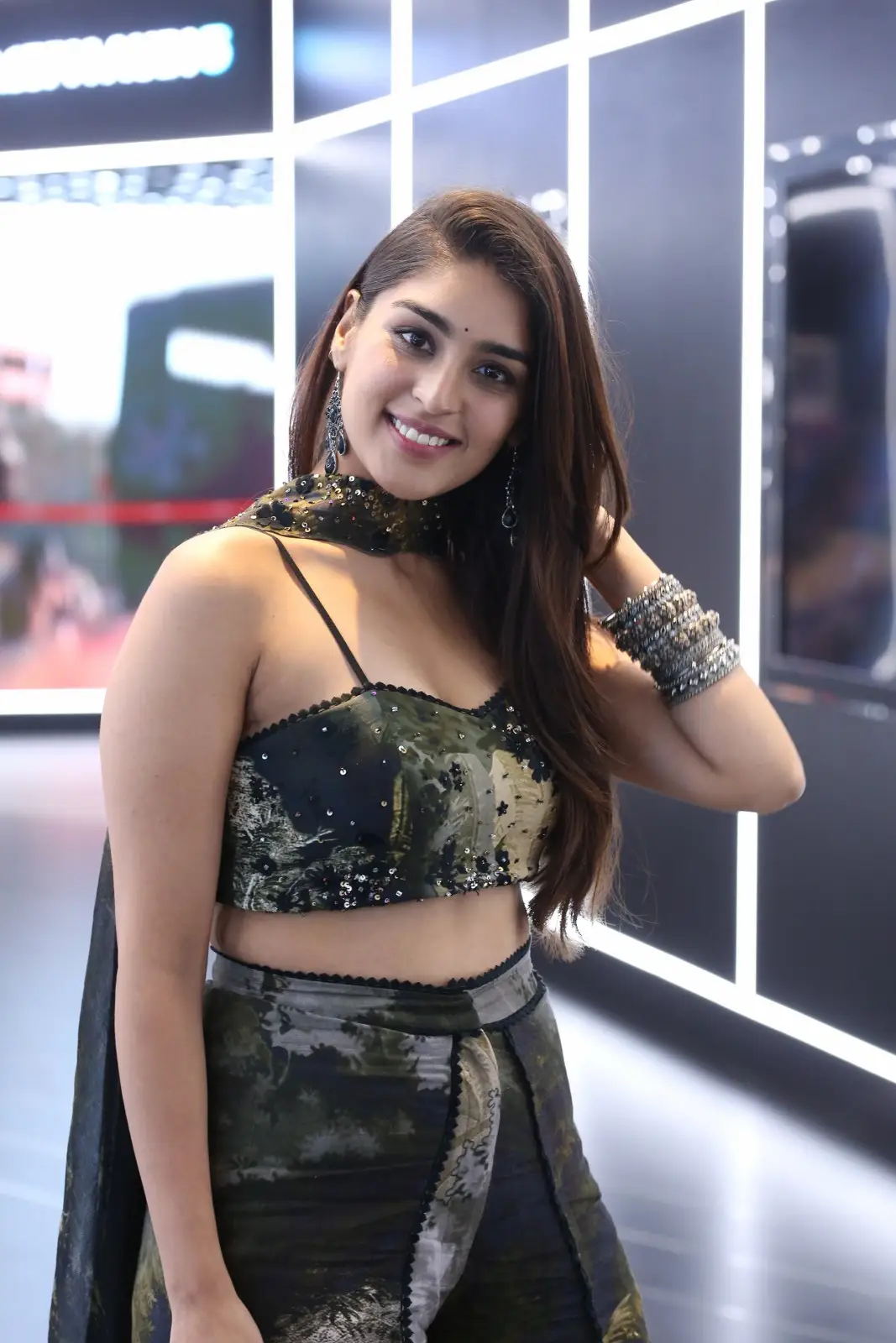 Yukti Thareja Photos at Naga Shaurya Rangabali Trailer Launch event