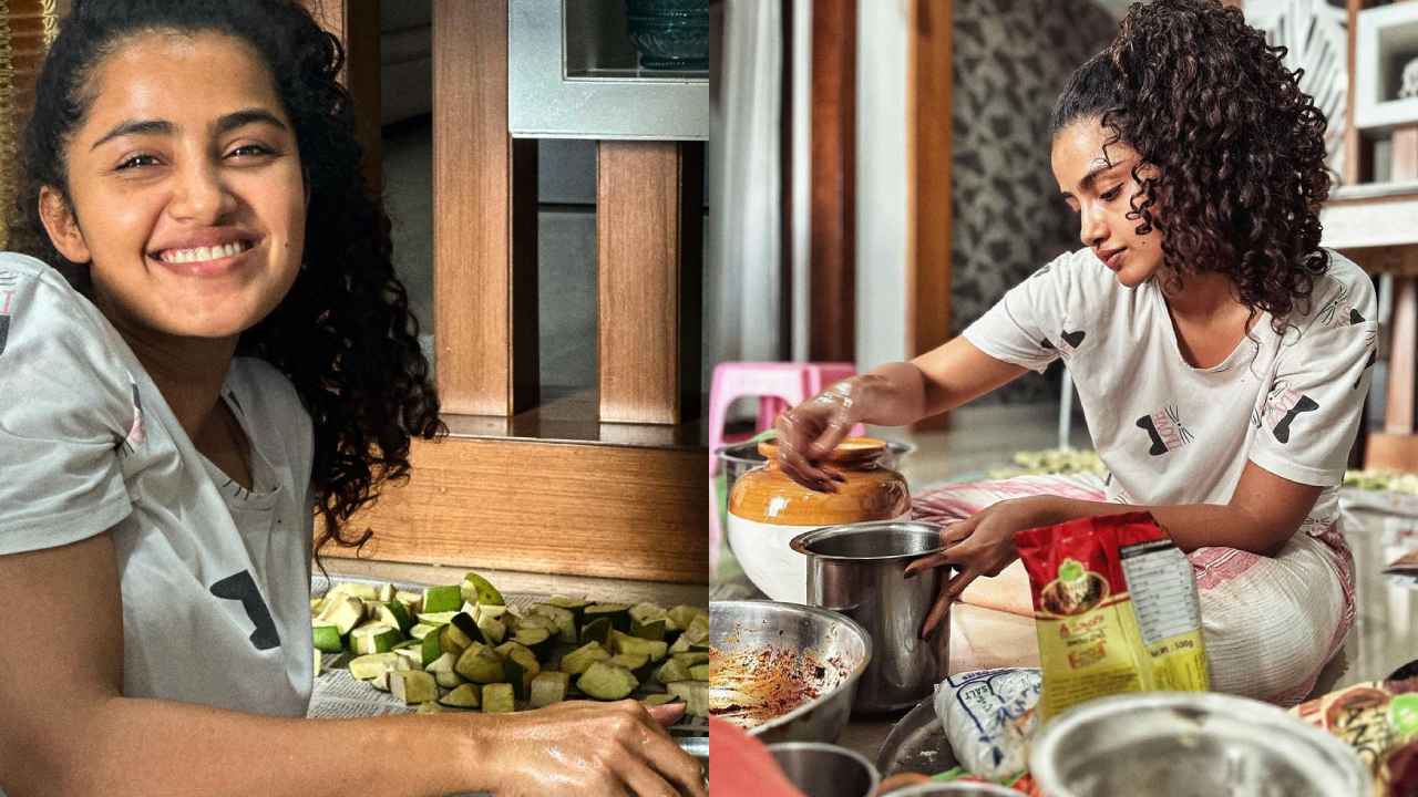 Anupama Parameswaran : అమ్మ.. ఆవకాయ.. అనుపమ.. ఎప్పటికి బోర్ కొట్టవు.. ఆవకాయ పెడుతున్న అనుపమ పరమేశ్వరన్ ఫొటోలు..