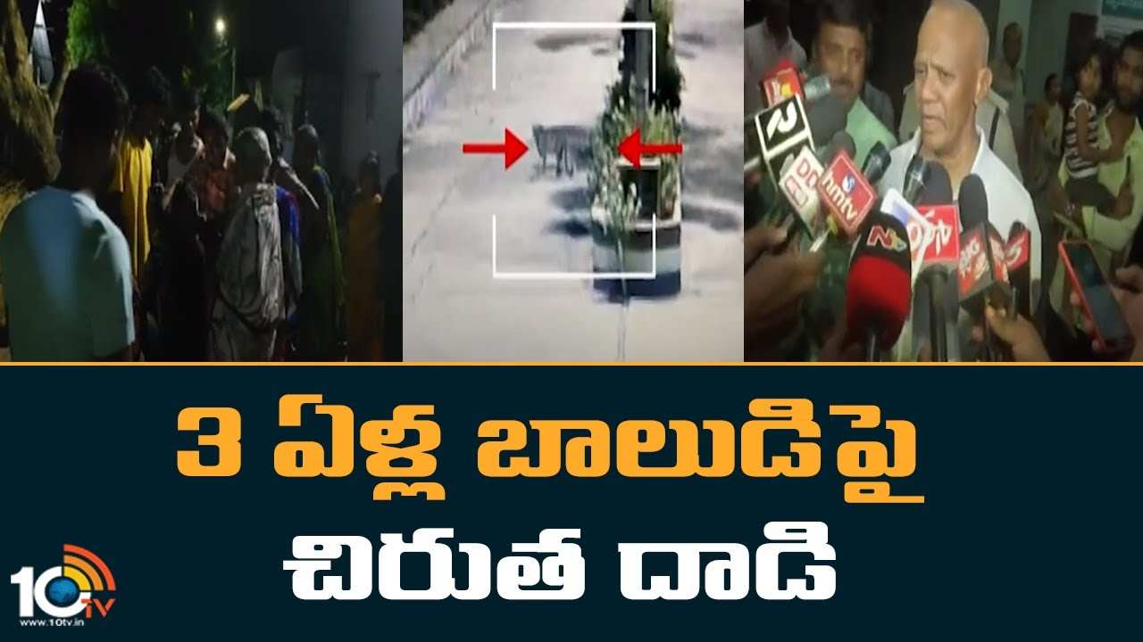 Leopard : 3 ఏళ్ల బాలుడిపై చిరుత దాడి