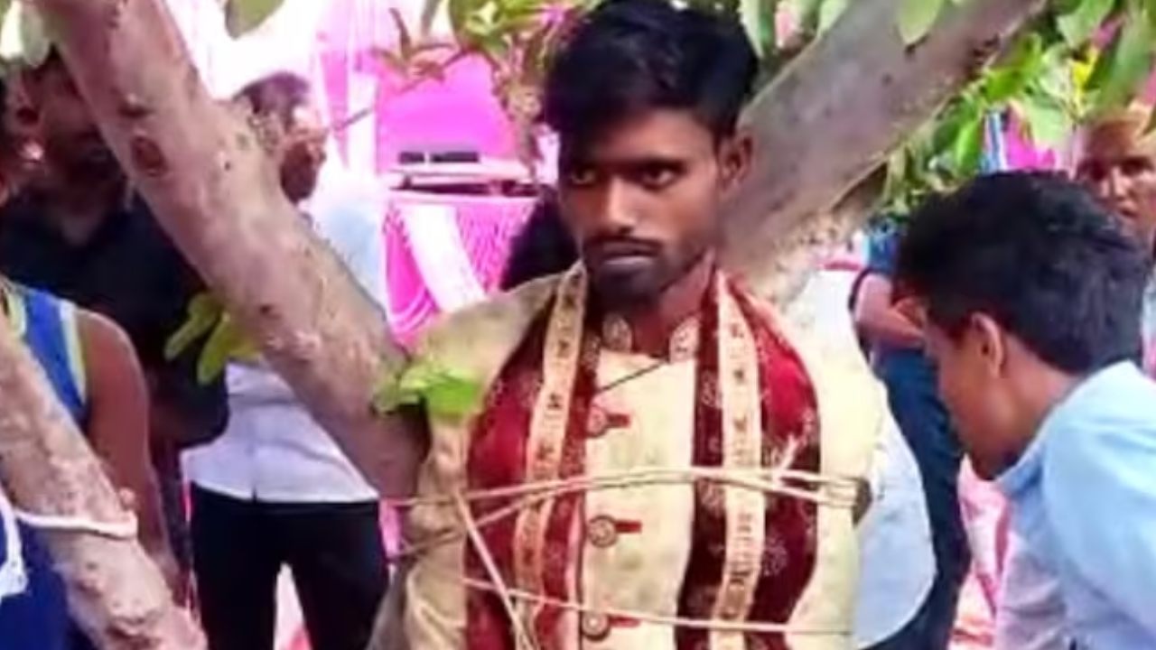 Uttar Pradesh : తాళి కట్టే సమయంలో అదనపు కట్నం డిమాండ్.. వరుడిని చెట్టుకు కట్టేసిన వధువు కుటుంబీకులు