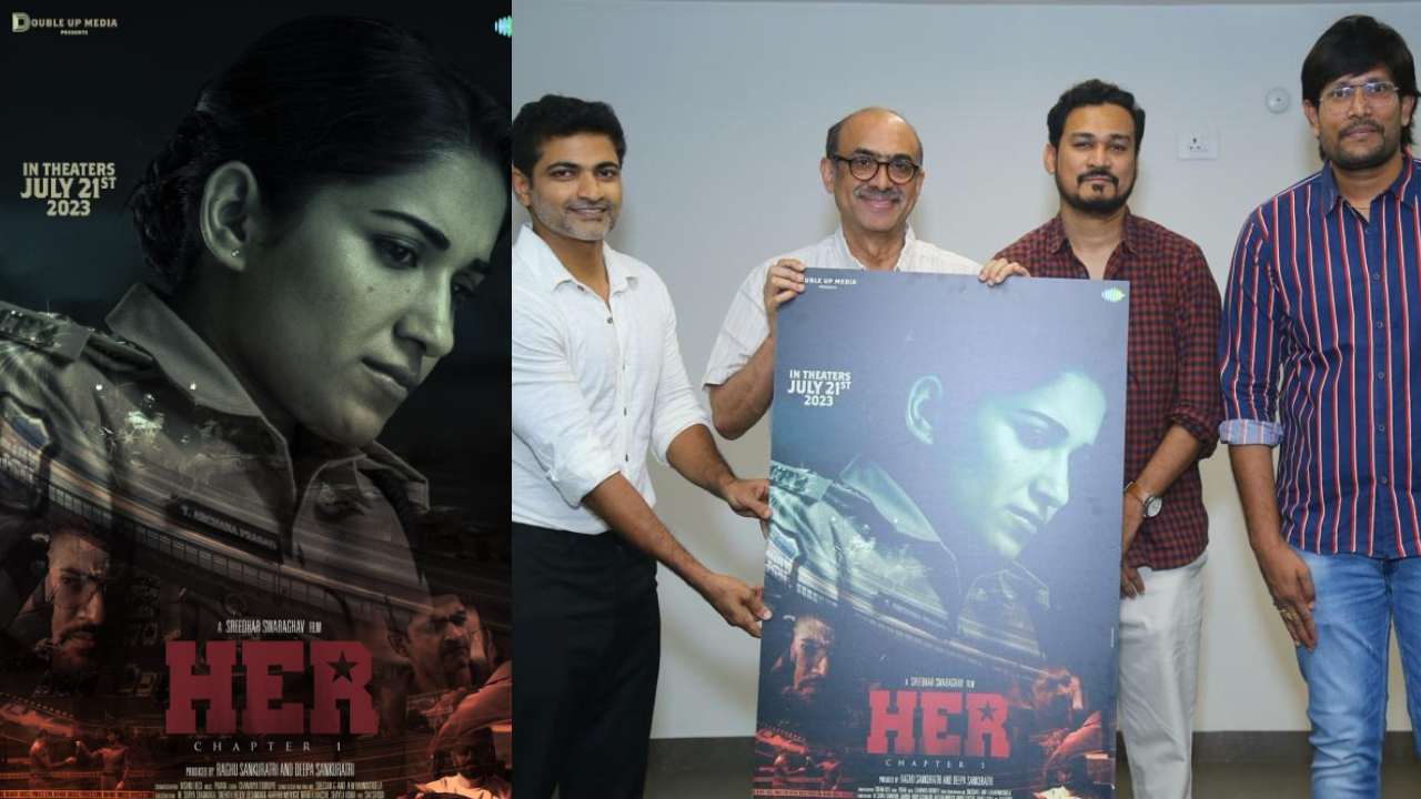 Ruhani Sharma : రుహాణి శర్మ లేడీ ఓరియెంటెడ్ HER.. రిలీజ్ డేట్ అనౌన్స్.. నిర్మాత సురేష్‌ బాబు చేతుల మీదుగా..