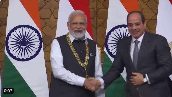 Narendra Modi: మోదీకి ఈజిప్ట్ అత్యున్నత పురస్కారం ప్రదానం.. ఈ ప్రాంతాలను సందర్శించిన భారత ప్రధాని