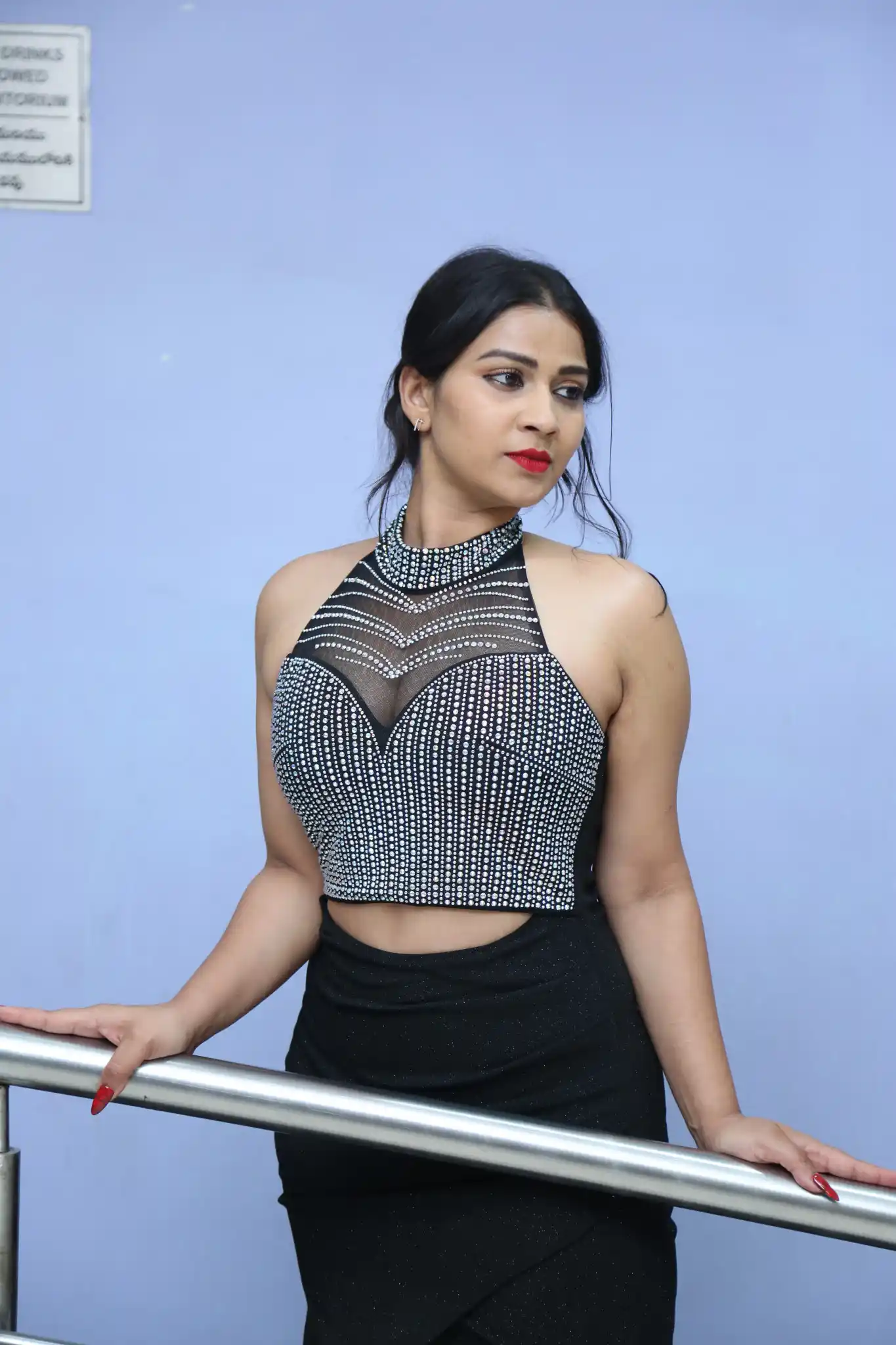 Inaya Sulthana Spicy Photo shoot in a cinema Event