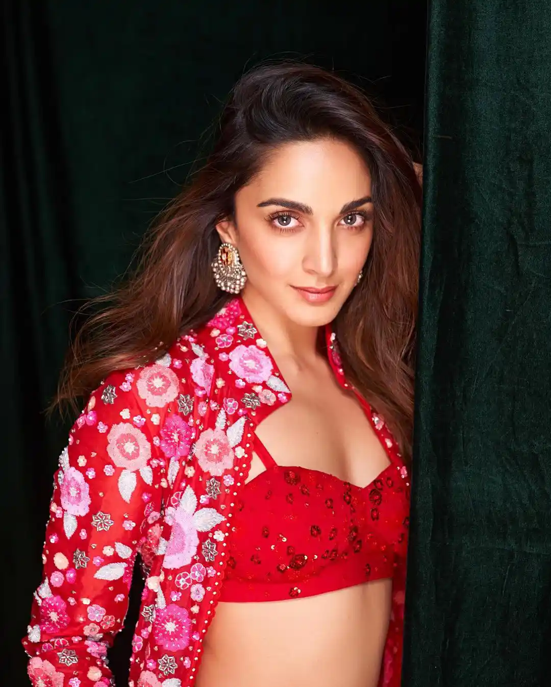Kiara Advani Shines in Red Dress Photo shoot