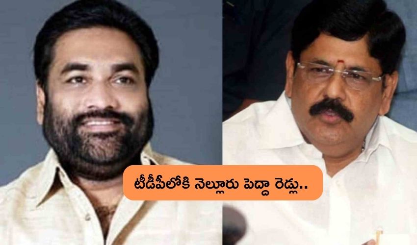 Nellore Politics : నెల్లూరు జిల్లాలో మారిపోతున్న రాజకీయాలు, కోటంరెడ్డితో మాజీ మంత్రి భేటీ.. టీడీపీలోకి ఆనం ఎంట్రీ