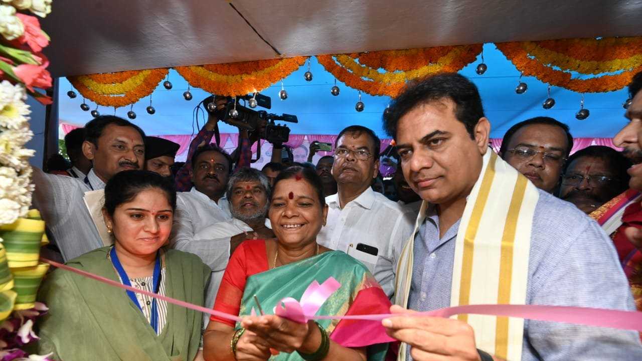 Minister KTR : గ్రేటర్ హైదరాబాద్ లో సరికొత్త పాలన.. వార్డు కార్యాలయాన్ని ప్రారంభించిన మంత్రి కేటీఆర్