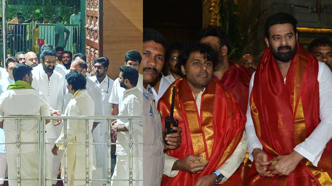 Prabhas : తిరుమల వేంకటేశ్వరస్వామి సన్నిధిలో ప్రభాస్.. ఫొటోలు చూశారా?