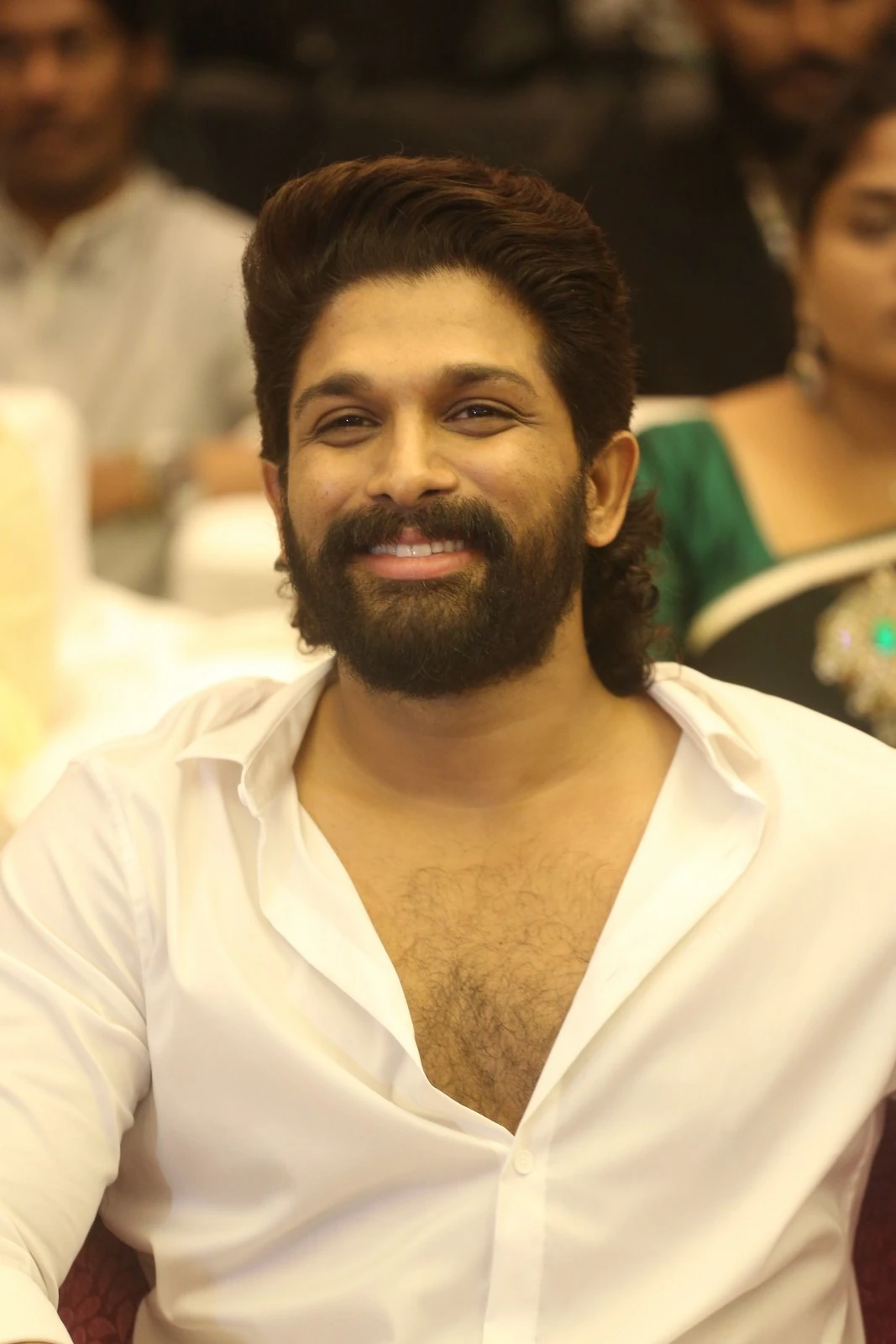 Allu Arjun Photos at Baby movie success celebrations