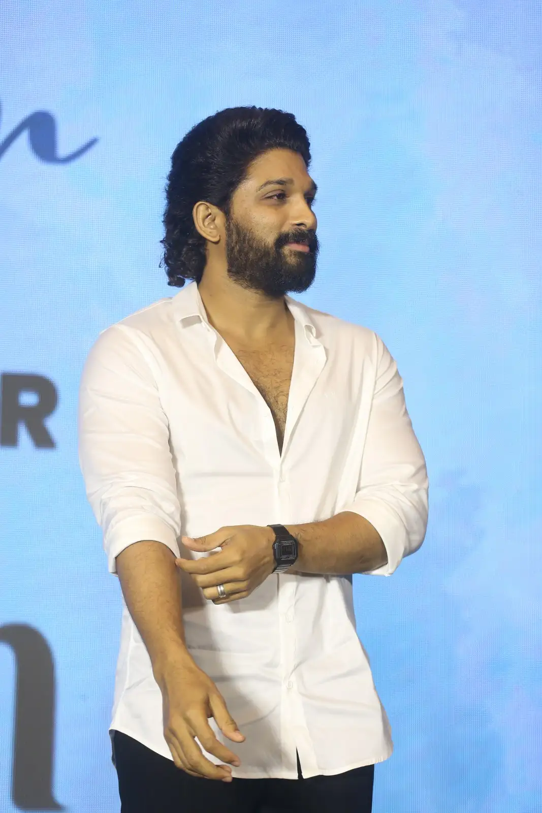 Allu Arjun Photos at Baby movie success celebrations