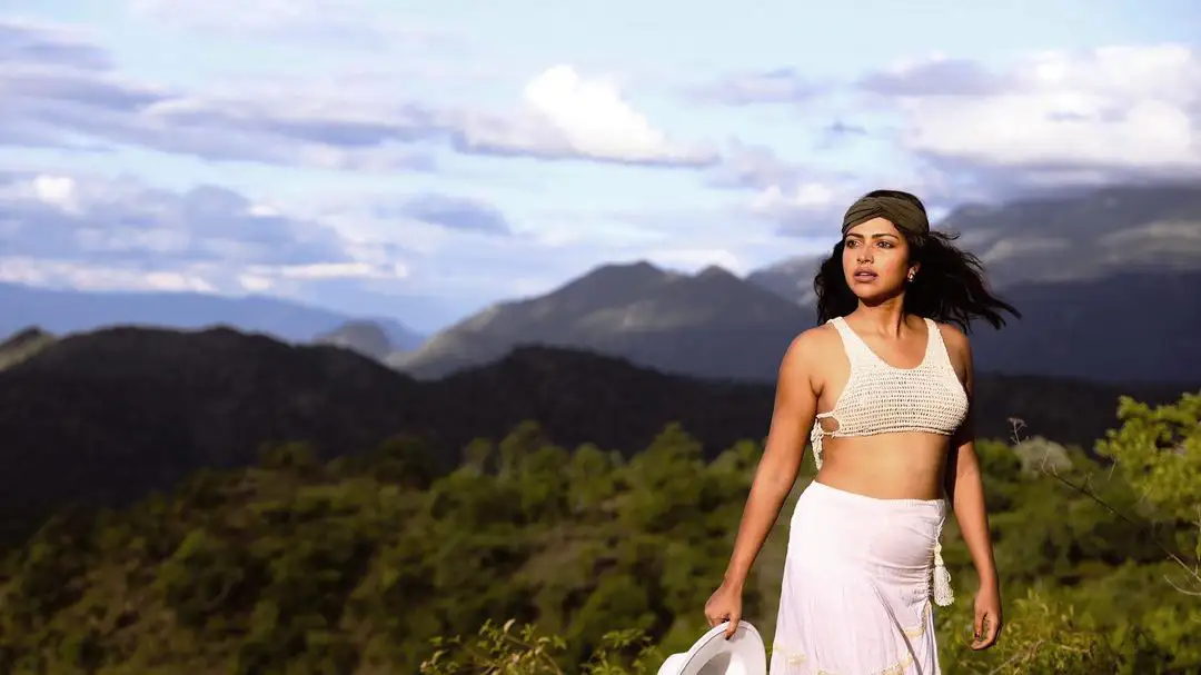 Amala Paul enjoying Nature in her Vacation