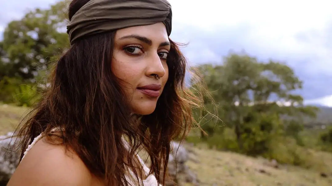 Amala Paul enjoying Nature in her Vacation