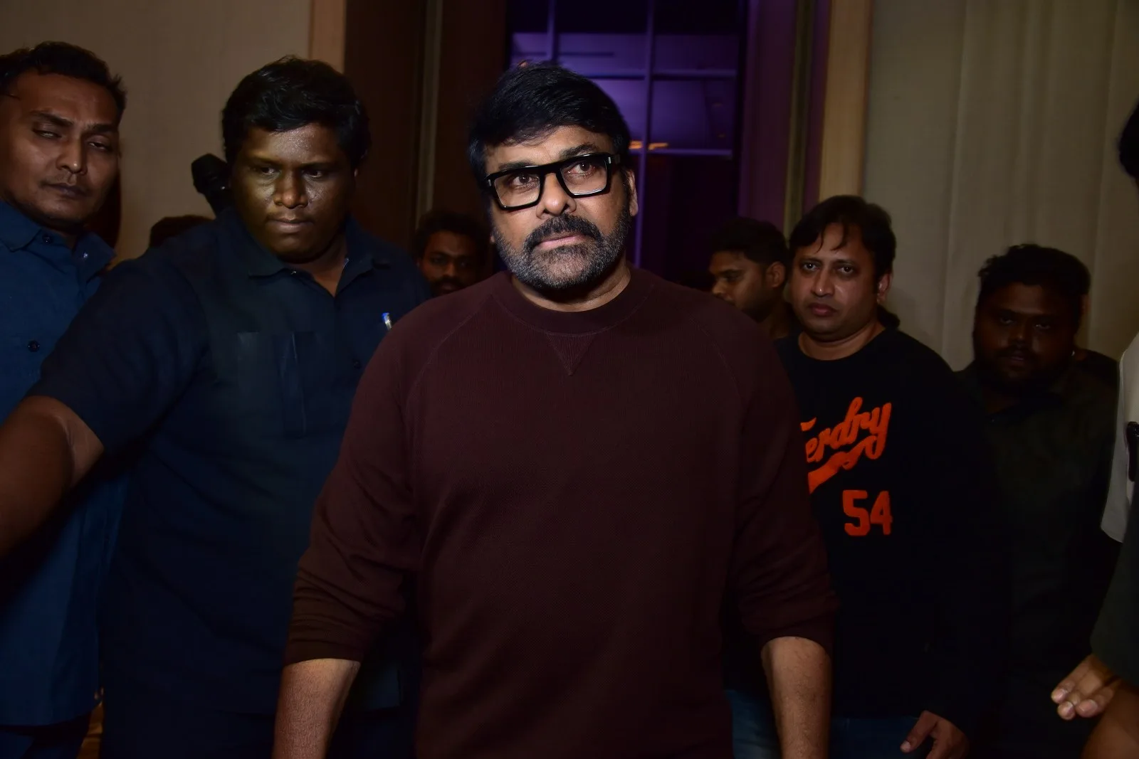 Anand Deverakonda Viraj Ashwin Vaishnavi Chaitanya Chiranjeevi at Baby movie event