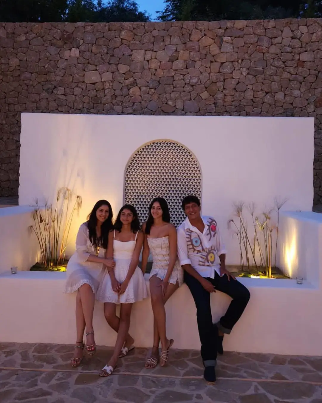 Ananya Panday Enjoying with Family in Spain
