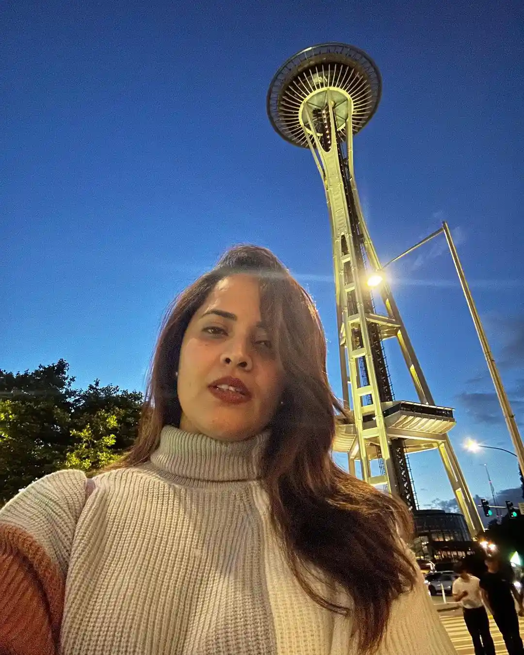 Anasuya Bharadwaj Photos at Seattle Washington gone viral