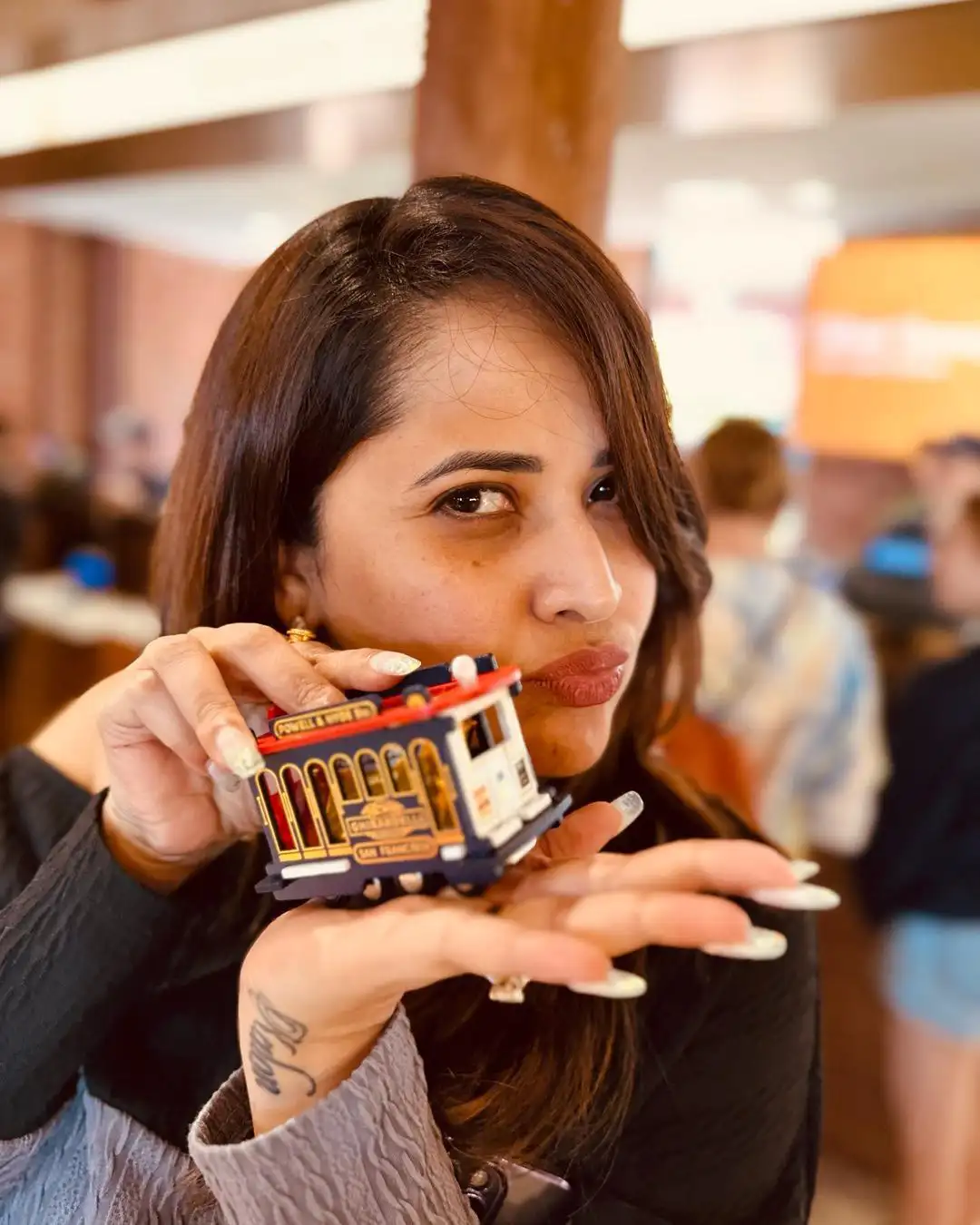 Anasuya Bharadwaj America Trip with Family