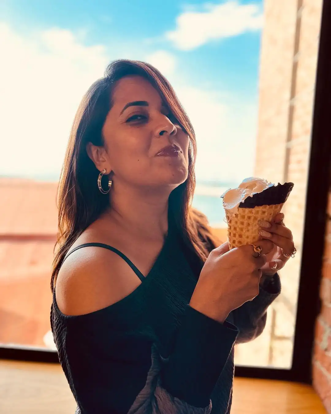 Anasuya Bharadwaj America Trip with Family