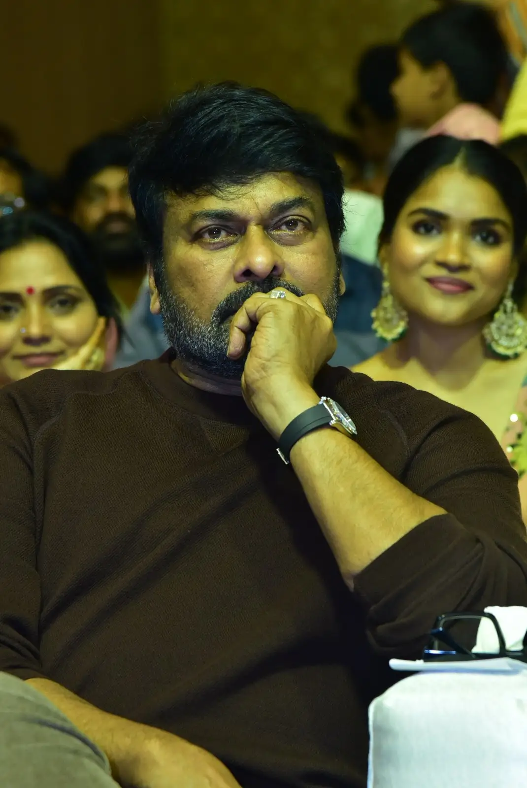 Megastar Chiranjeevi Stylish looks in Baby Movie Success Event