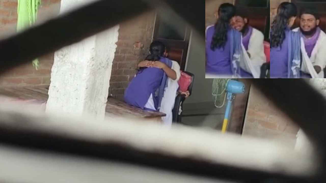 Cleric Kiss : ఛీ..ఛీ.. బరితెగించిన మతగురువు, అమ్మాయితో అసభ్యకర ప్రవర్తన, అక్కడ తాకుతూ ముద్దులు పెడుతూ.. వీడియో వైరల్