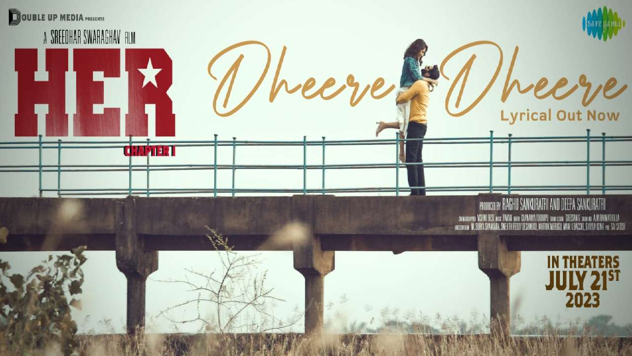 HER Movie : రుహాణి శర్మ నటించిన HER మూవీ నుంచి ధీరే ధీరే పాట విడుదల..