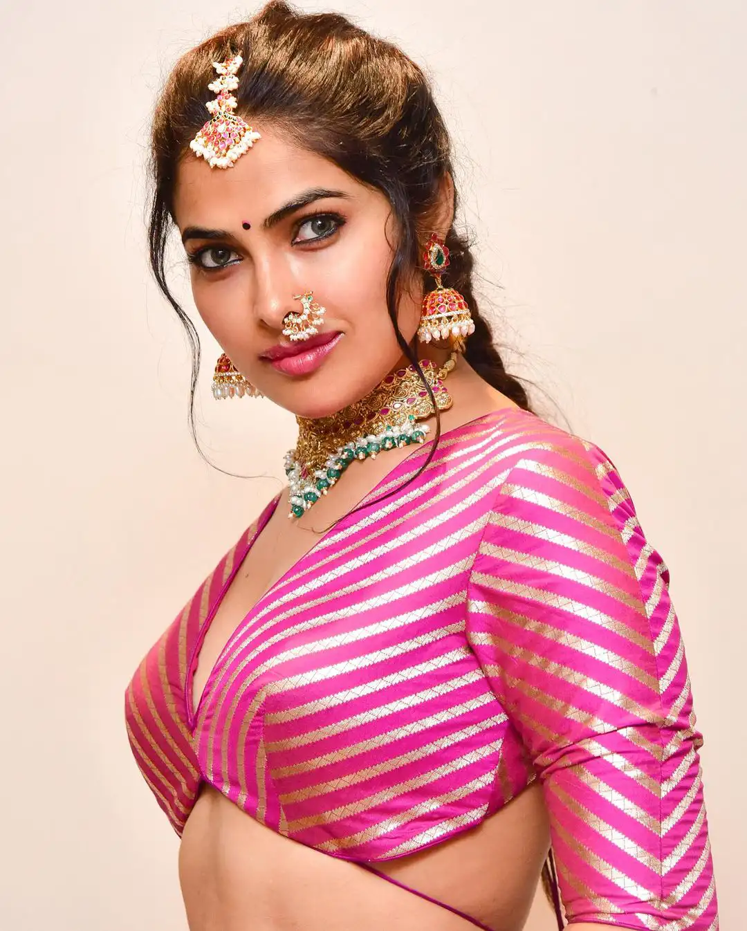 Divi Vadthya cute smiley looks