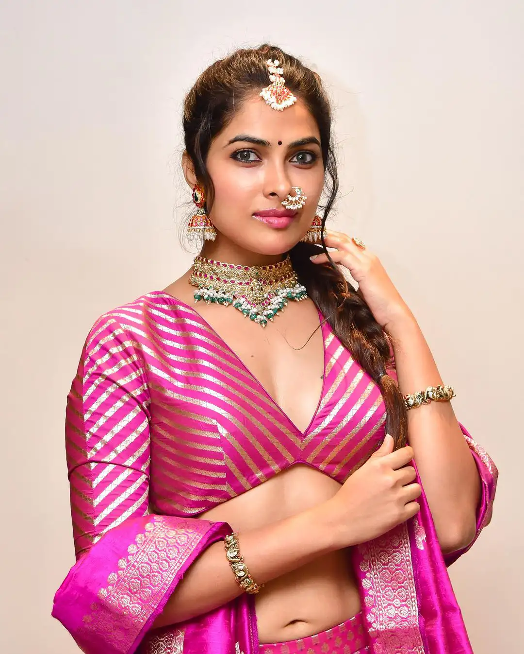 Divi Vadthya cute smiley looks