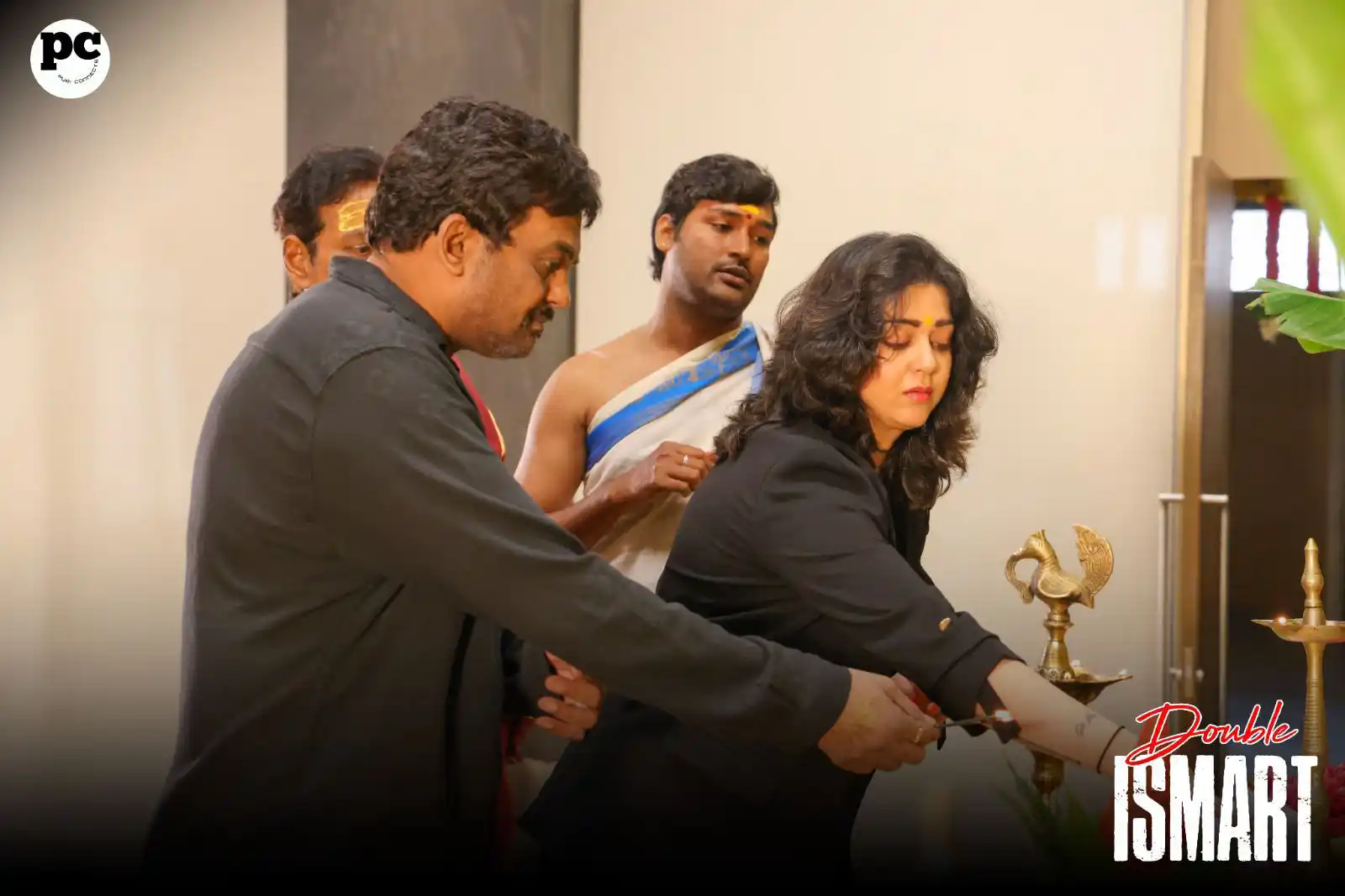 Puri Jagannadh Ram Pothineni Double Ismart Movie Opening Pooja Ceremony