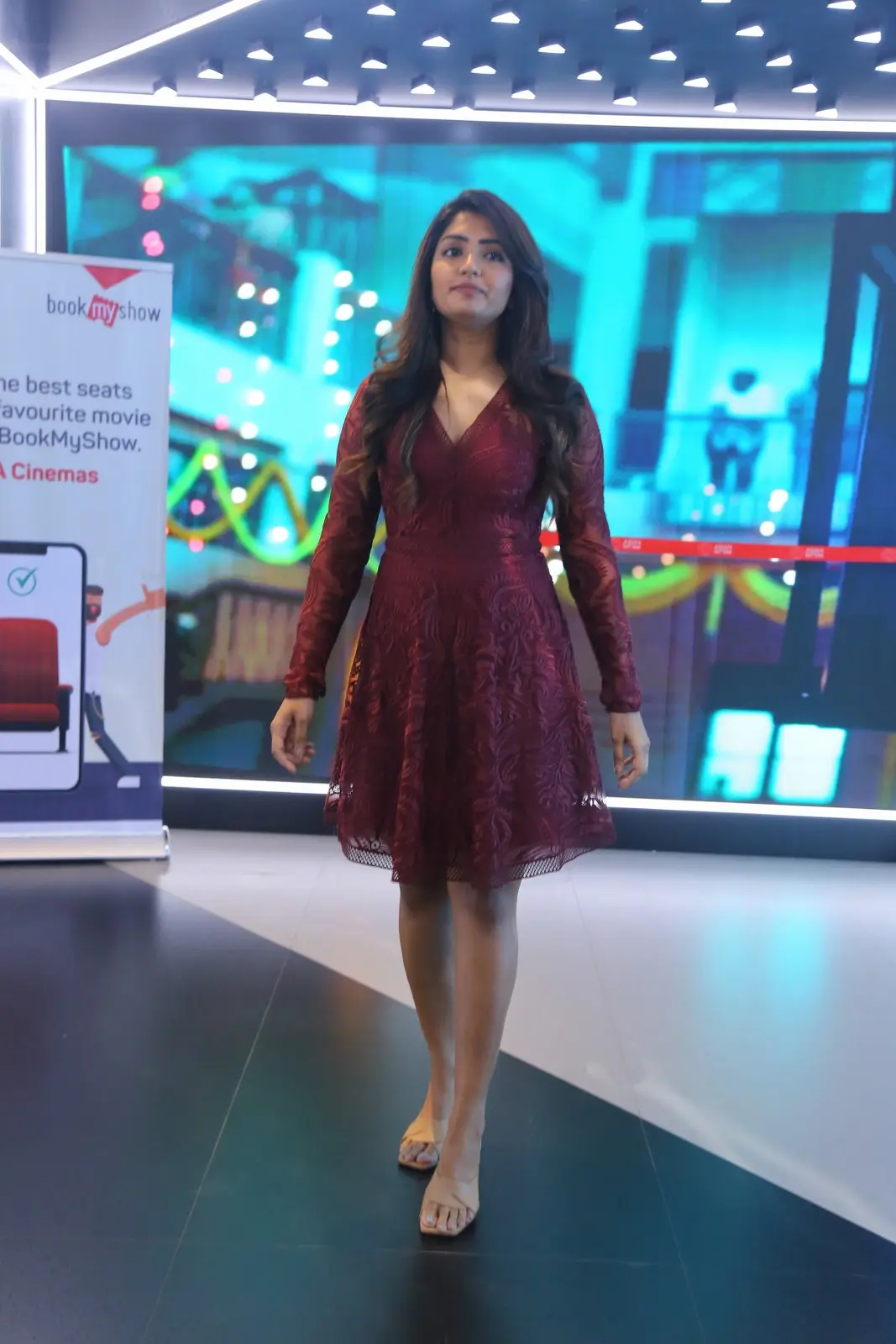 Eesha Rebba Shines in Short Frock at Daya Series Trailer Launch Event